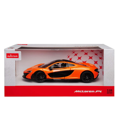 RS Mașină RASTAR Die cast 1:24 Mclaren P1, orange, 60584